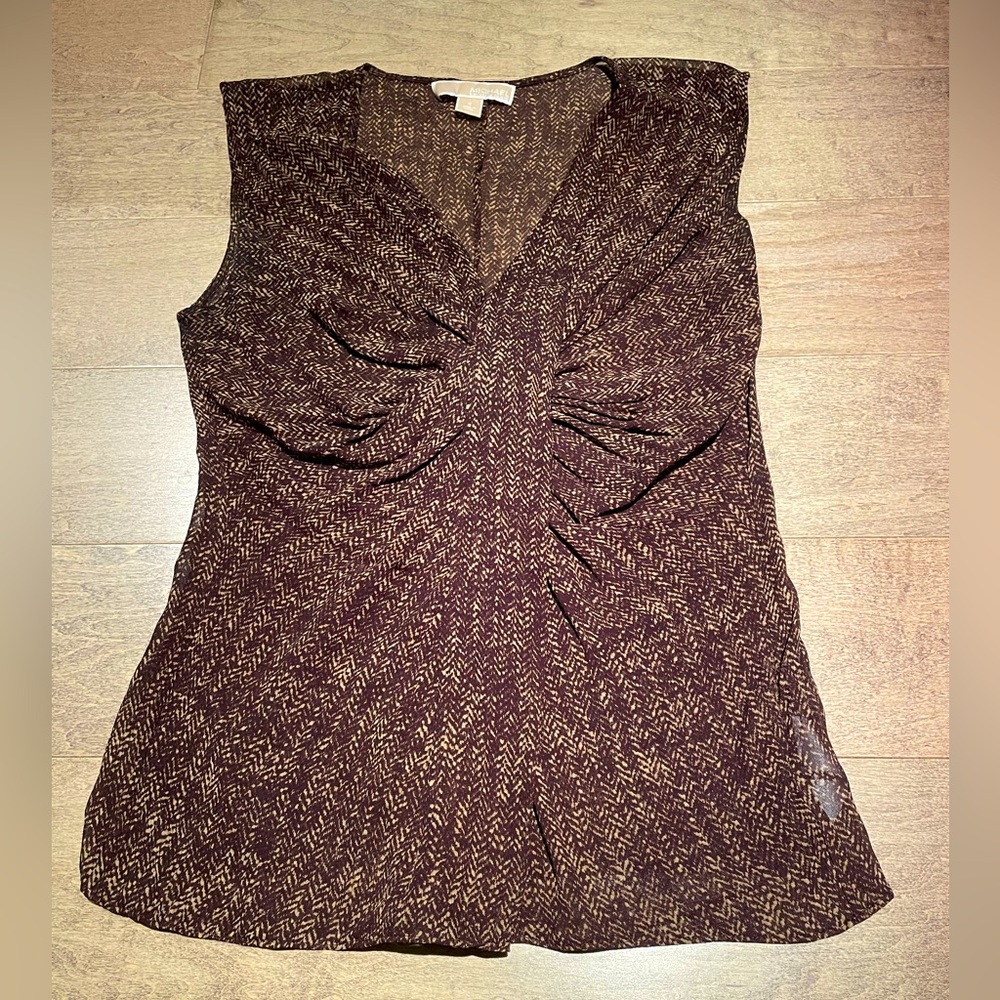 Michael by Michael Kors size small silk sleeveless blouse